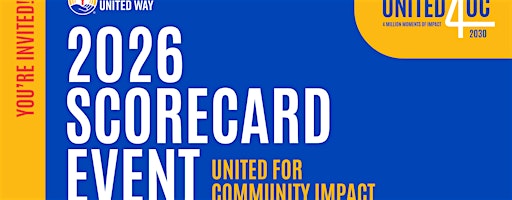 2026 Scorecard Event - United For Community Impact